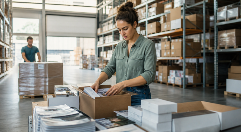 Skalierbare Lagerlogistik für Werbemittel: Flexibler Raum für Ihre Marketingkampagnen